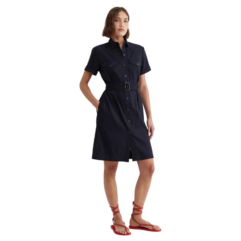 Sportscraft Rosa Belted Shirt Dress image number 0
